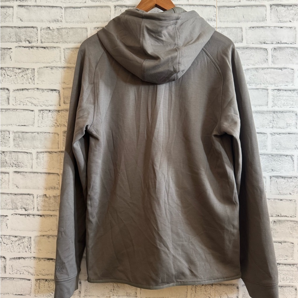 NWT! Men’s VRST Pinnacle fleece pewter full zip moisture wicking hoodie jacket S - Picture 2 of 5